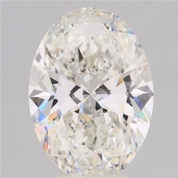 5.00 ct. oval Lab Grown Diamond front image