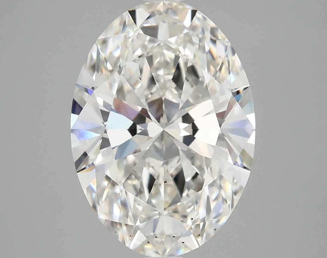 3.84 ct. oval Lab Grown Diamond front image