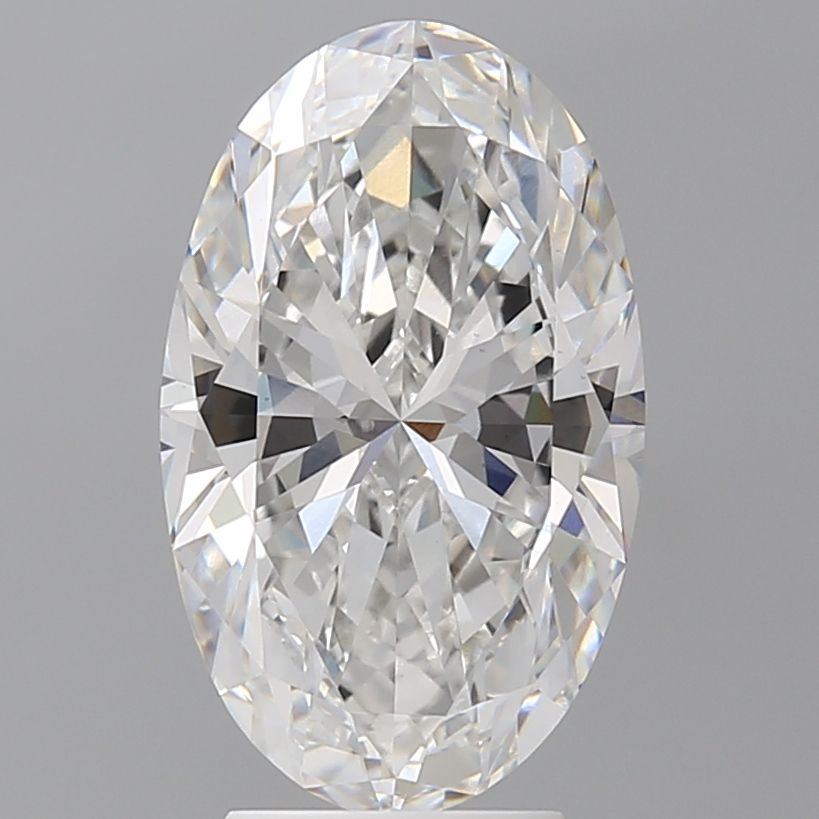 4.06 ct. oval Lab Grown Diamond front image