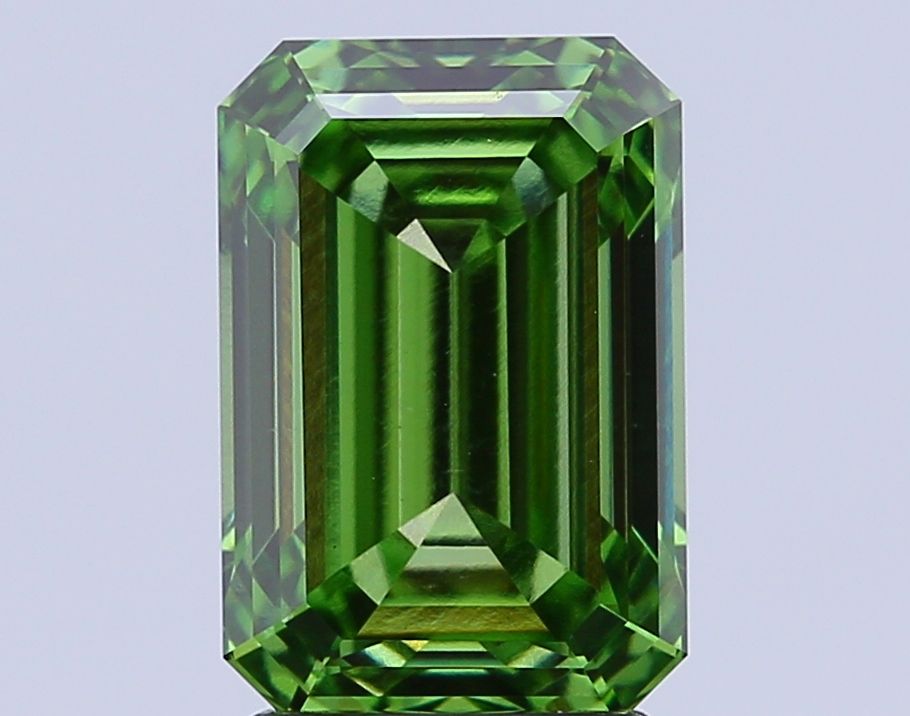 3.10 ct. emerald Lab Grown Diamond front image