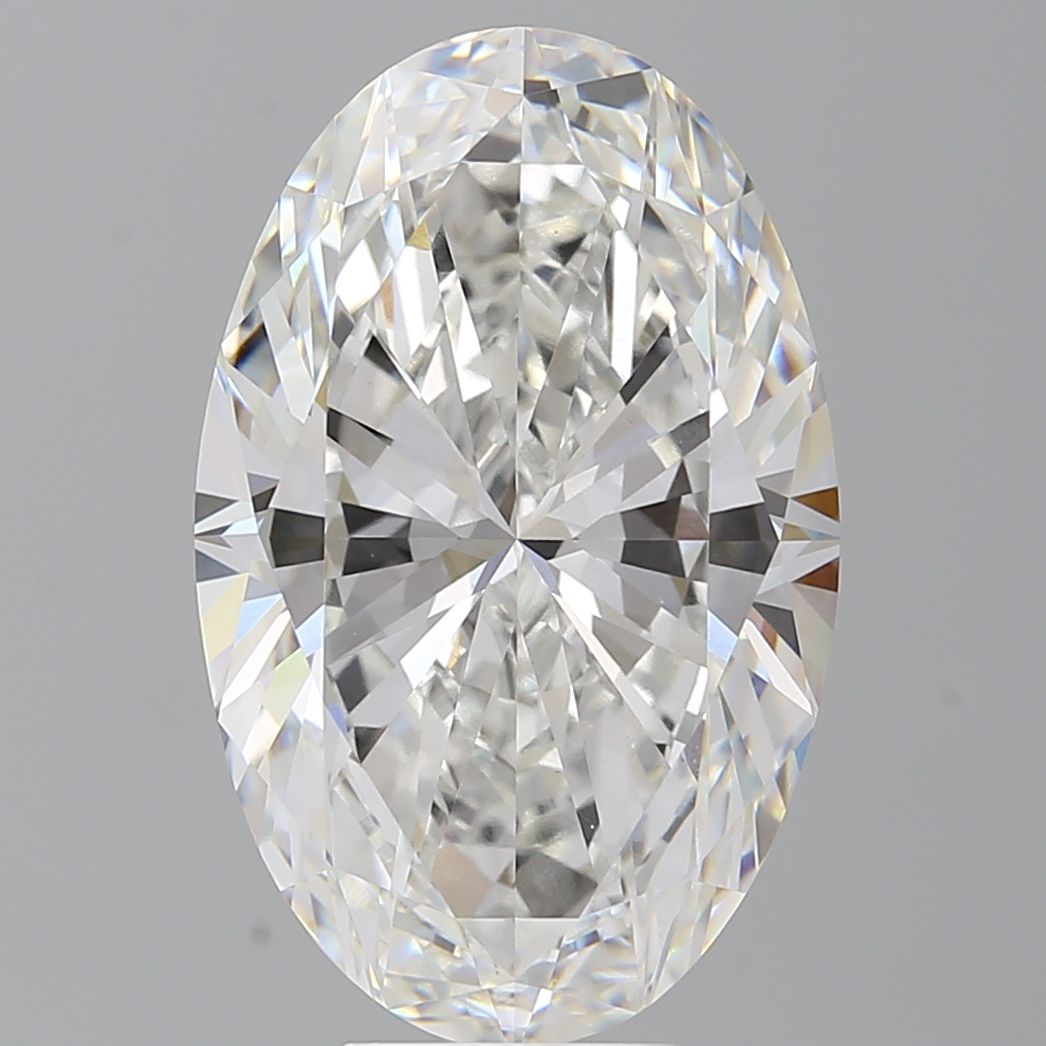 9.03 ct. oval Lab Grown Diamond front image