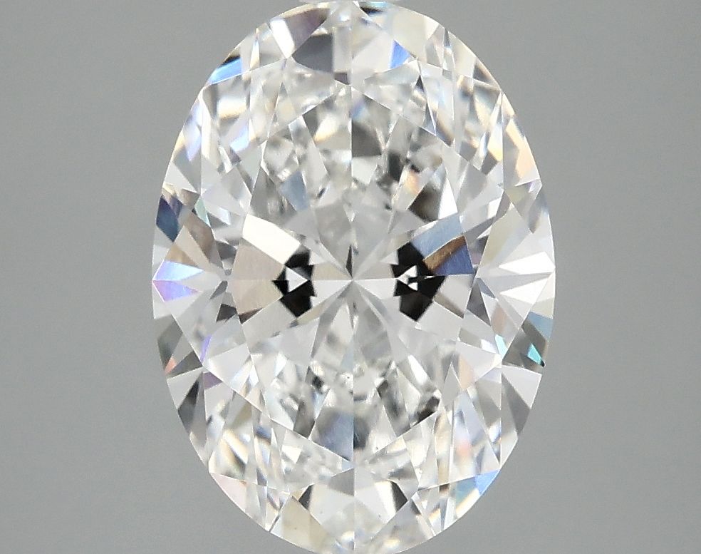 3.10 ct. oval Lab Grown Diamond front image