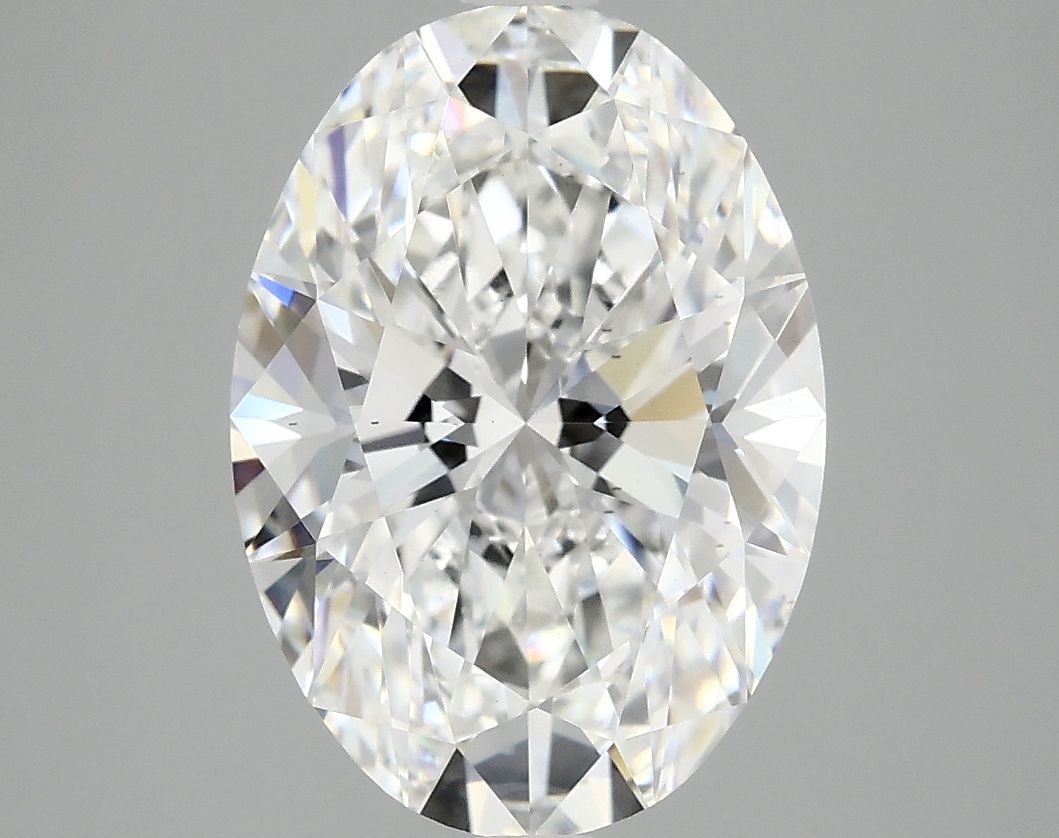 3.85 ct. oval Lab Grown Diamond front image