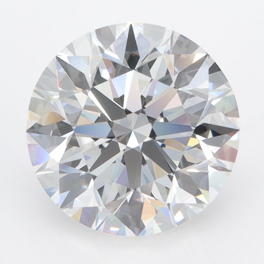 Diament LG okrągły, 3.98 ct, D, VVS1, szlif EX