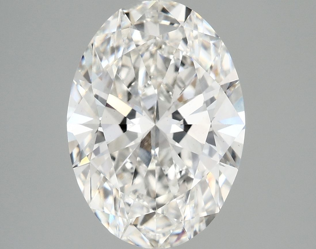 4.02 ct. oval Lab Grown Diamond front image