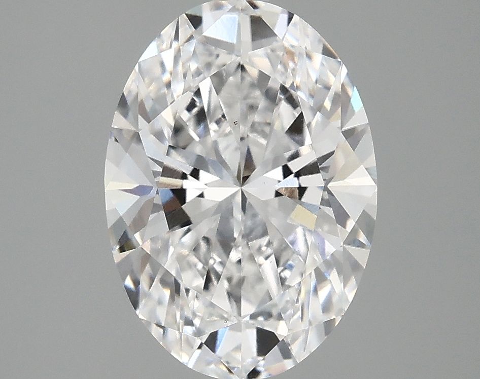 2.82 ct. oval Lab Grown Diamond front image