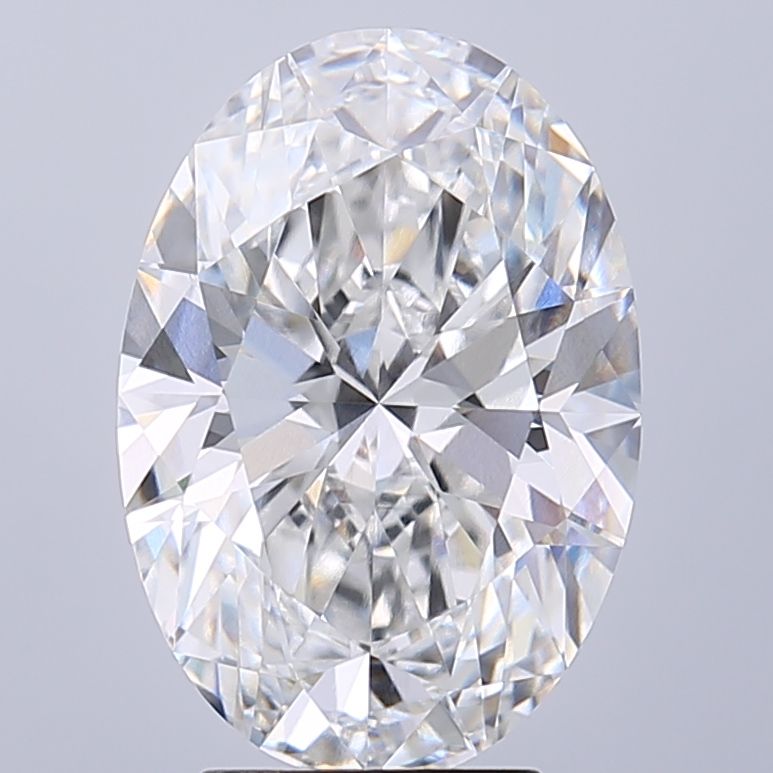 3.71 ct. oval Lab Grown Diamond front image