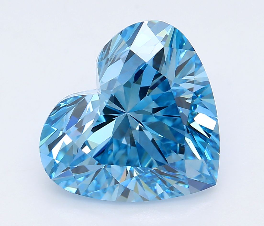 5.05 ct. heart Lab Grown Diamond front image