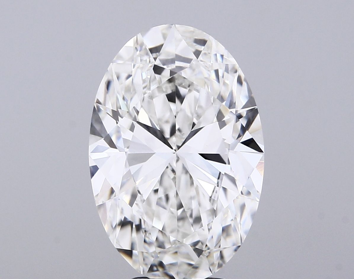 5.02 ct. oval Lab Grown Diamond front image
