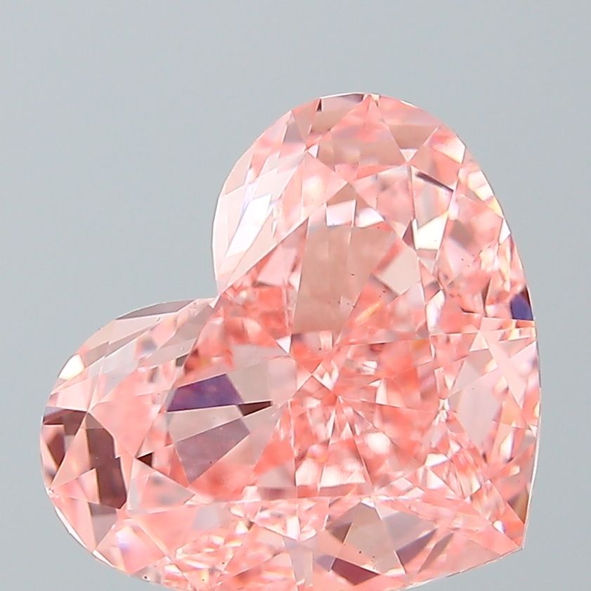 5.02 ct. heart Lab Grown Diamond front image