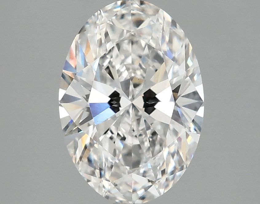 2.10 ct. oval Lab Grown Diamond front image