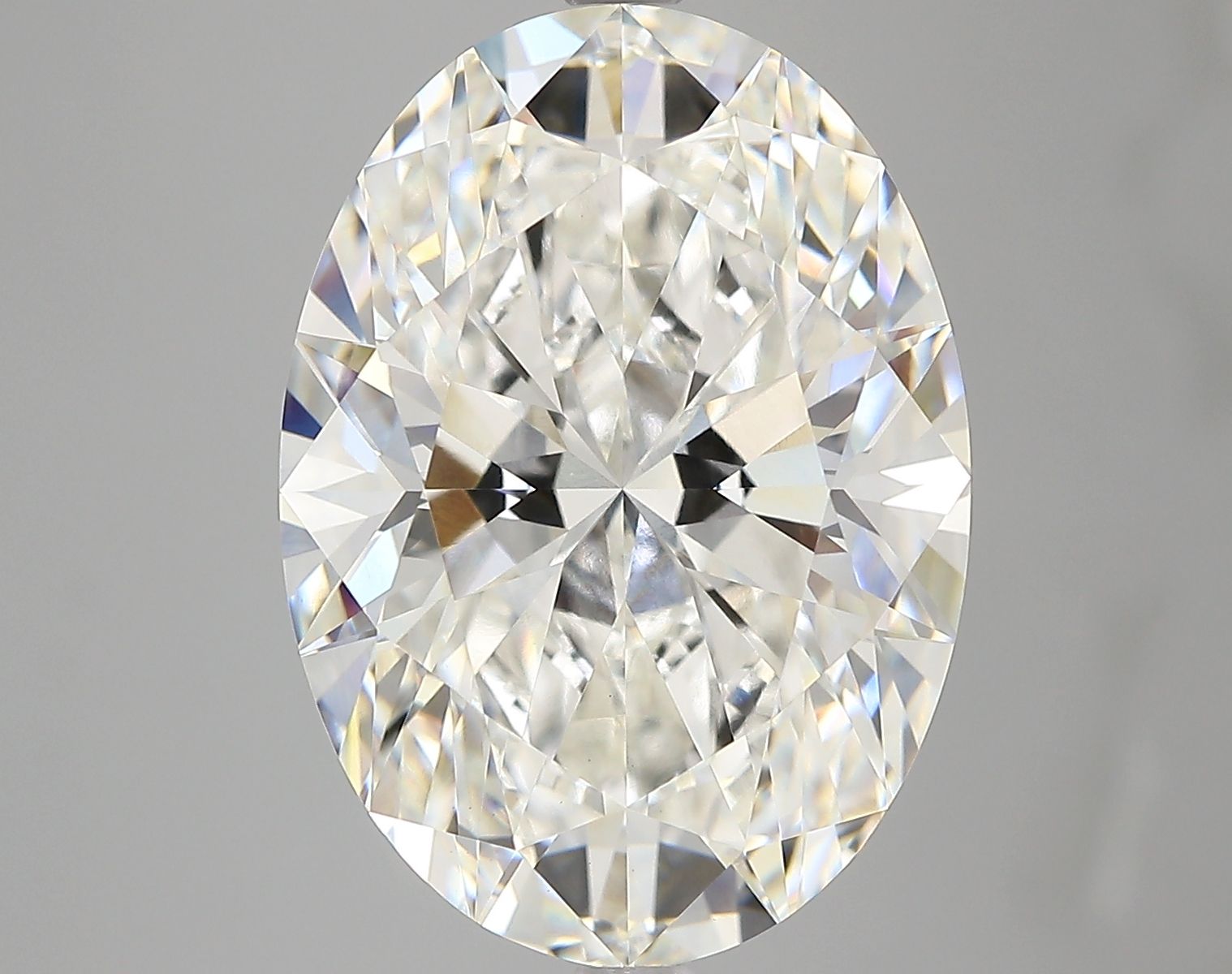 8.02 ct. oval Lab Grown Diamond front image