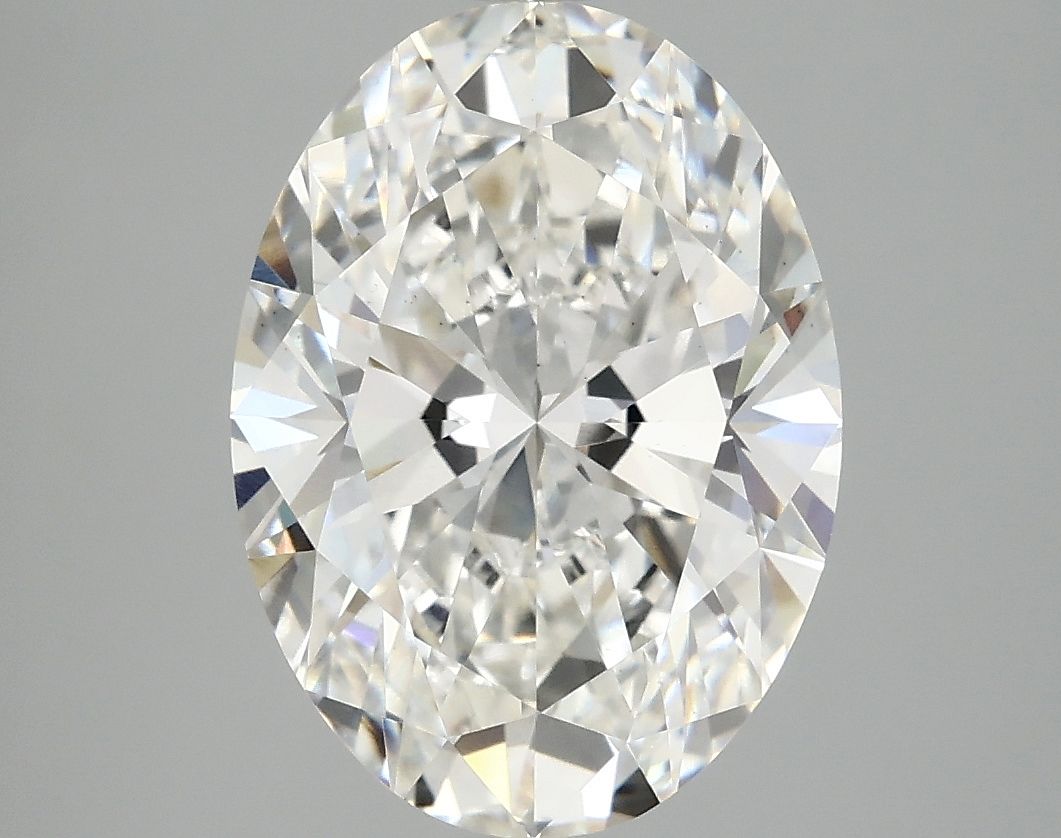 4.09 ct. oval Lab Grown Diamond front image