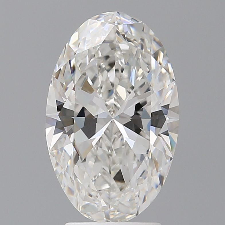 3.52 ct. oval Lab Grown Diamond front image