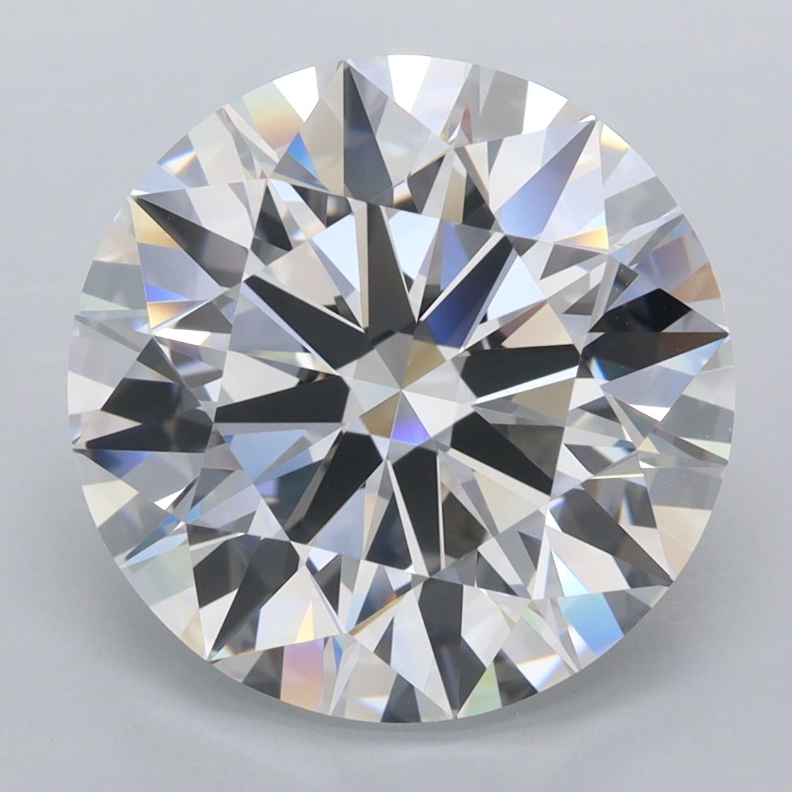 7.69 ct. round Lab Grown Diamond front image