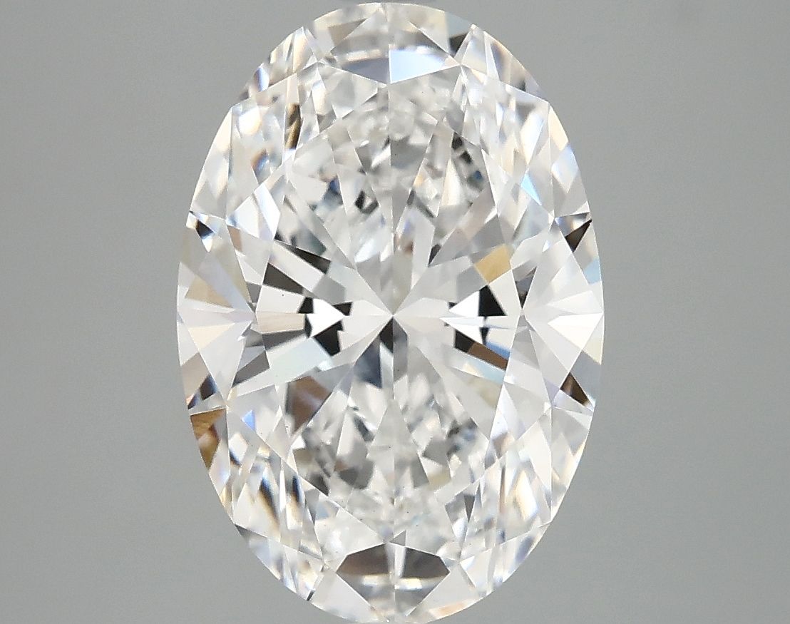 4.02 ct. oval Lab Grown Diamond front image