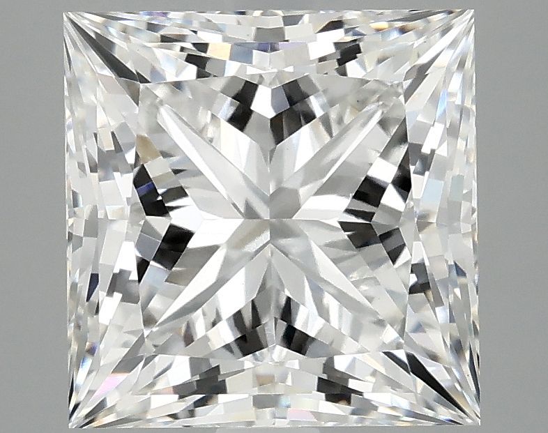 4.16 ct. princess Lab Grown Diamond front image