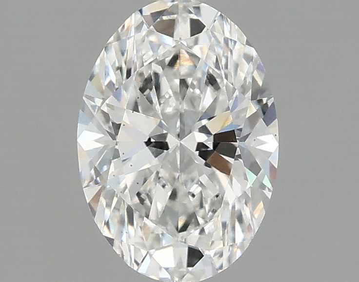 1.28 ct. oval Lab Grown Diamond front image