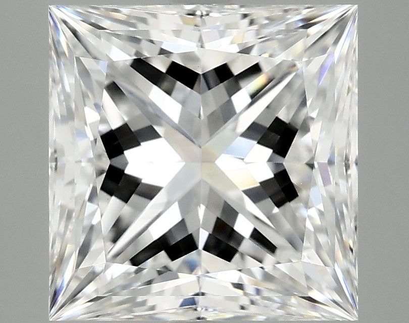 4.18 ct. princess Lab Grown Diamond front image
