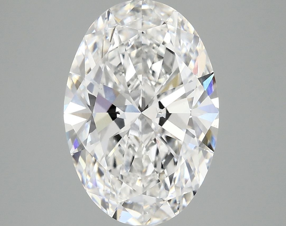 3.86 ct. oval Lab Grown Diamond front image