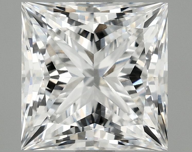 2.05 ct. princess Lab Grown Diamond front image