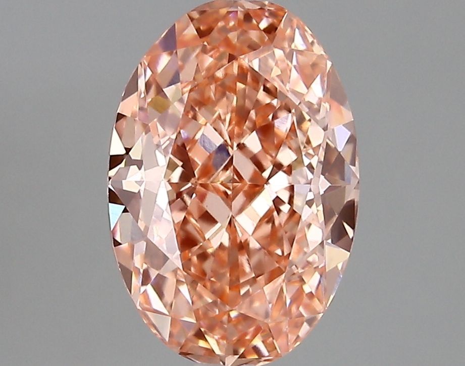 2.66 ct. oval Lab Grown Diamond front image