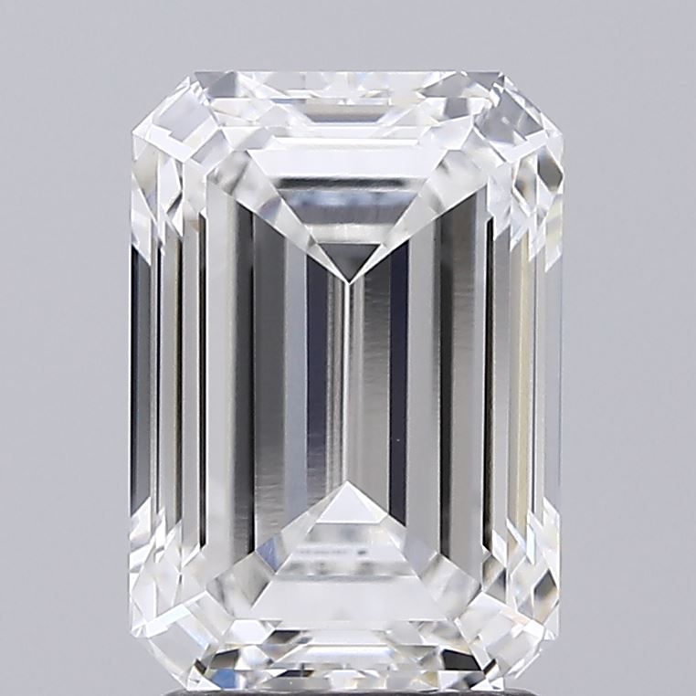 2.50 ct. emerald Lab Grown Diamond front image