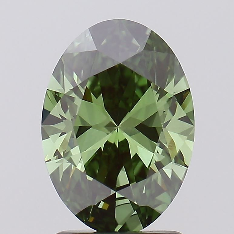 1.65 ct. oval Lab Grown Diamond front image