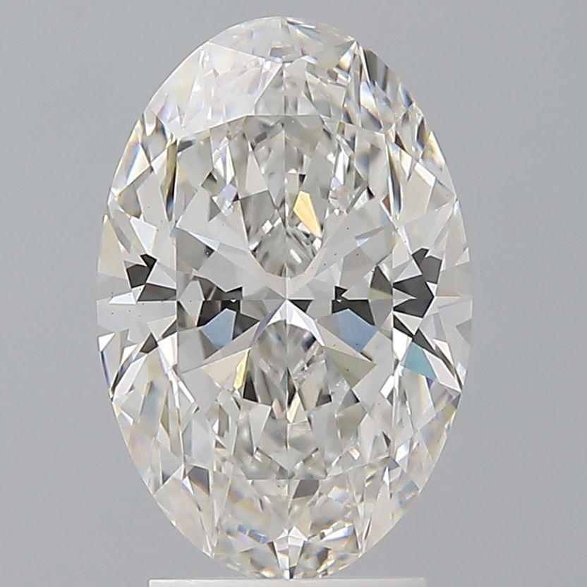 3.10 ct. oval Lab Grown Diamond front image