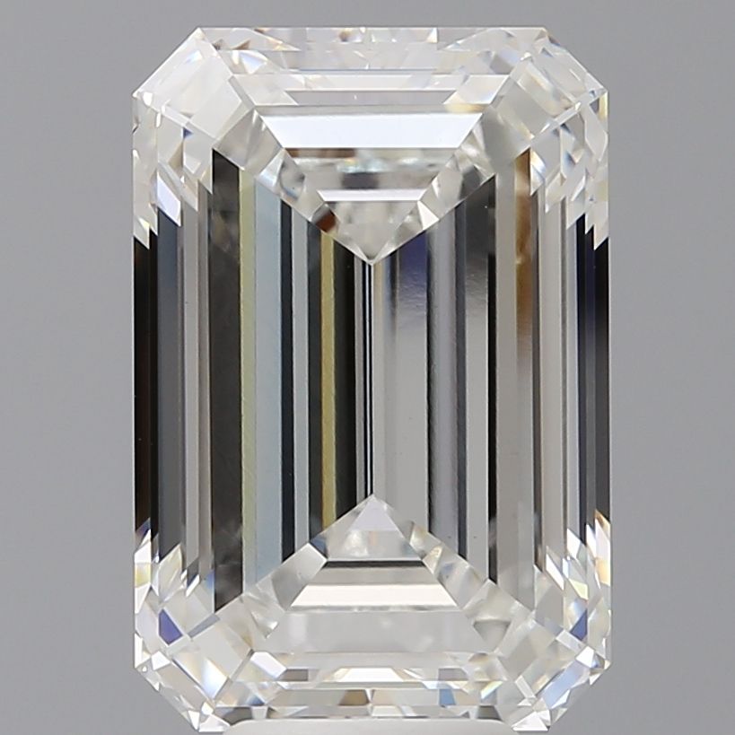 7.92 ct. emerald Lab Grown Diamond front image