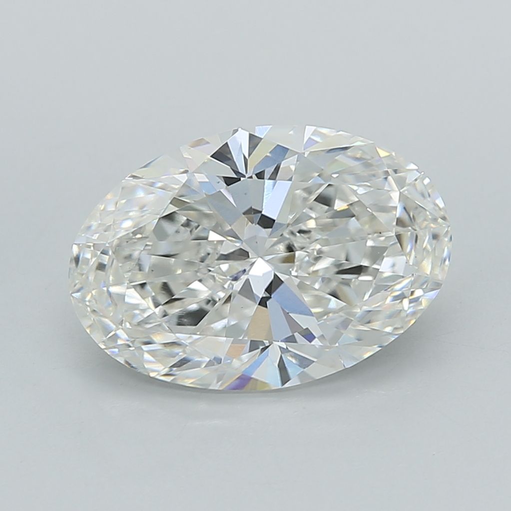 3.01 ct. oval Lab Grown Diamond front image