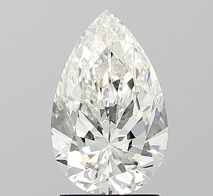 2.01 ct. pear Lab Grown Diamond front image