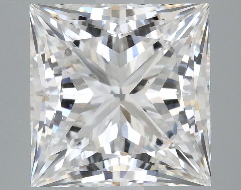 3.79 ct. princess Lab Grown Diamond front image