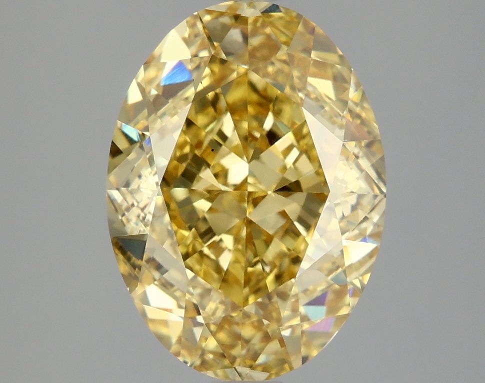 4.10 ct. oval Lab Grown Diamond front image