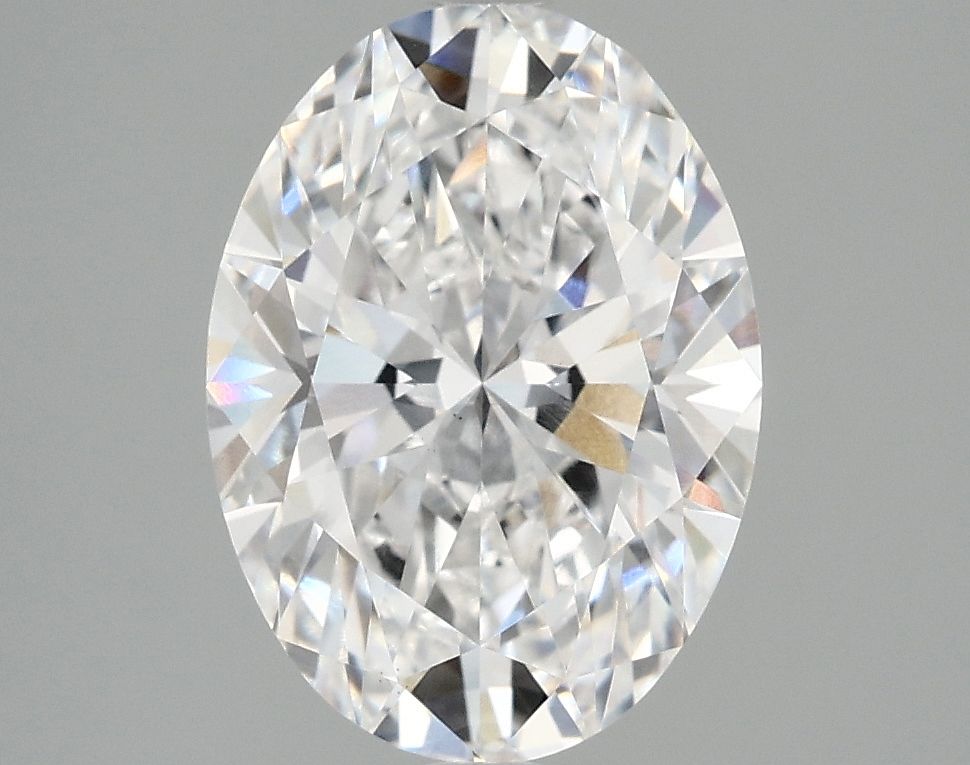 3.08 ct. oval Lab Grown Diamond front image