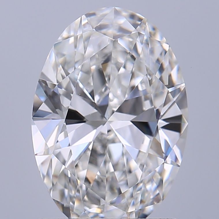 1.30 ct. oval Lab Grown Diamond front image