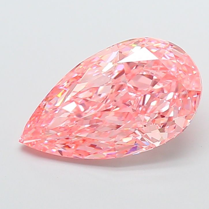 7.04 ct. pear Lab Grown Diamond front image