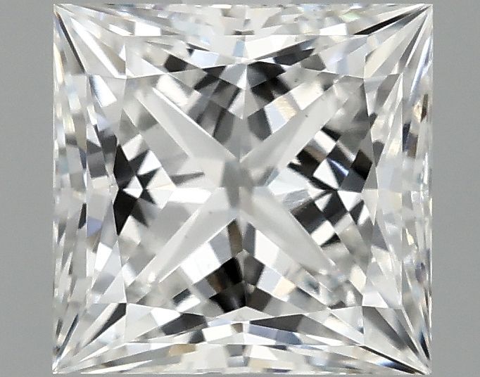2.10 ct. princess Lab Grown Diamond front image