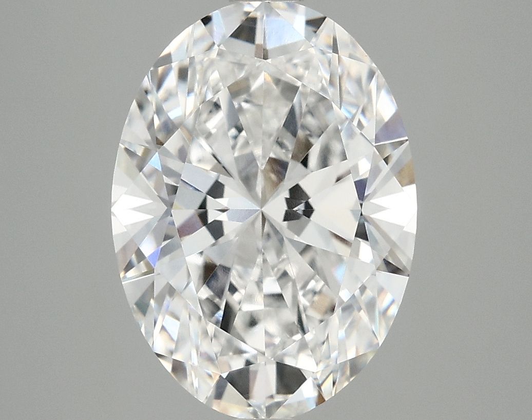 3.96 ct. oval Lab Grown Diamond front image