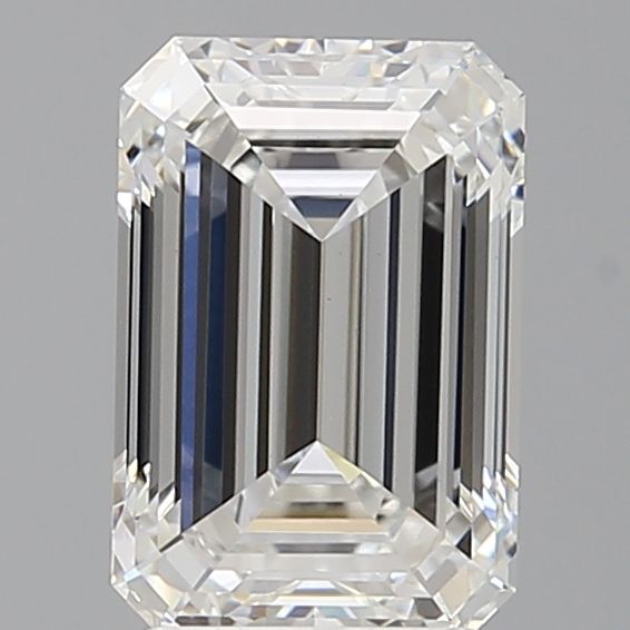 2.58 ct. emerald Lab Grown Diamond front image