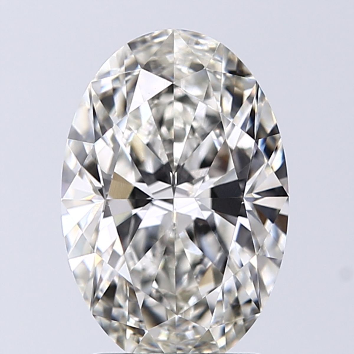 2.05 ct. oval Lab Grown Diamond front image