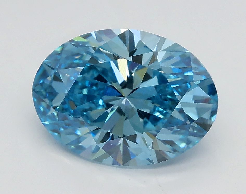 2.01 ct. oval Lab Grown Diamond front image