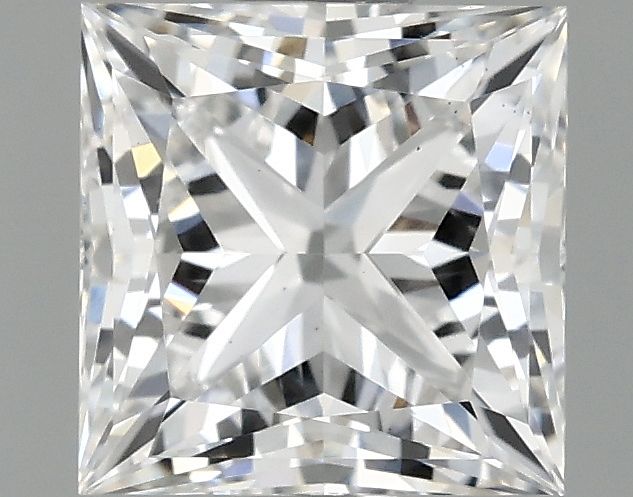 1.10 ct. princess Lab Grown Diamond front image