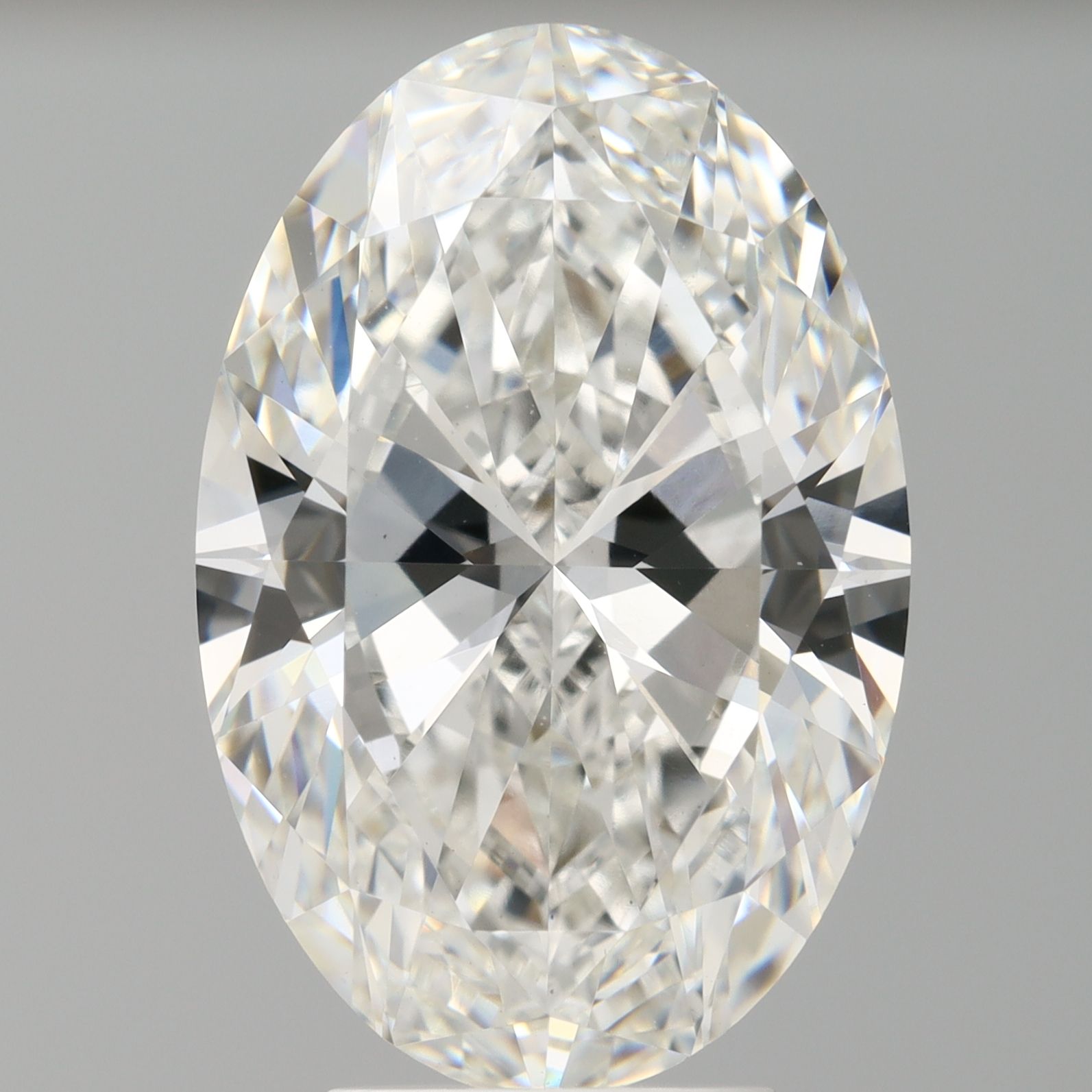5.05 ct. oval Lab Grown Diamond front image