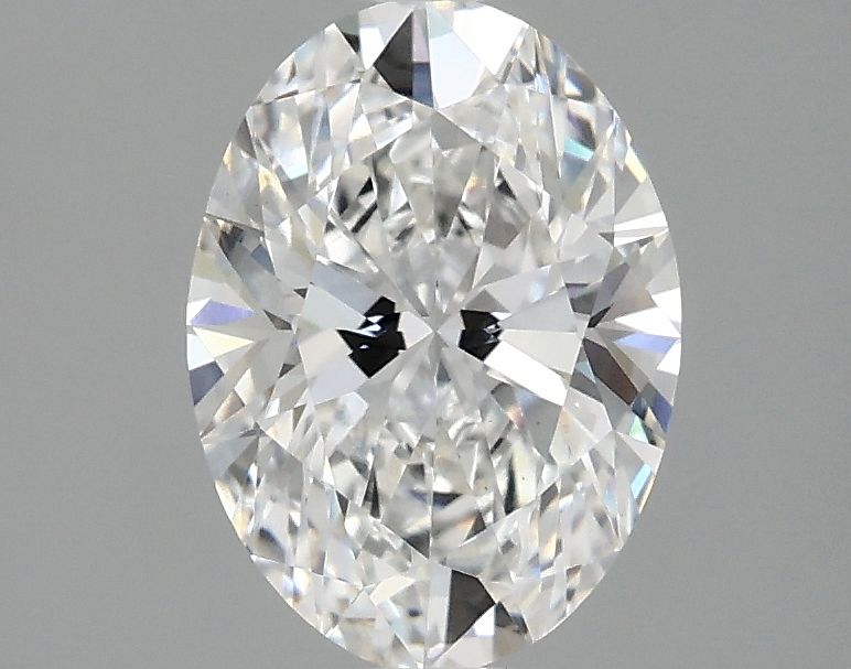 1.57 ct. oval Lab Grown Diamond front image