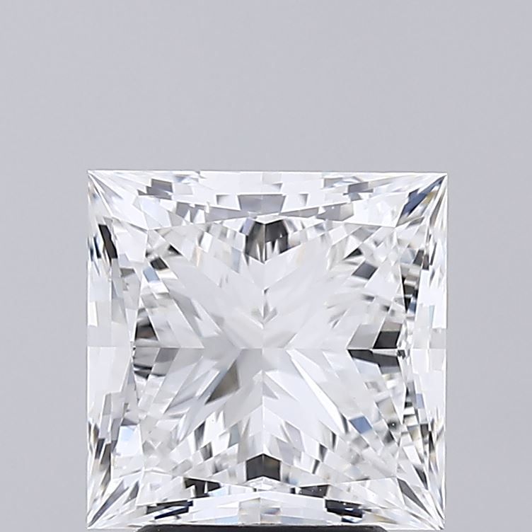4.02 ct. princess Lab Grown Diamond front image