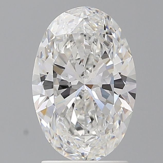 2.08 ct. oval Lab Grown Diamond front image