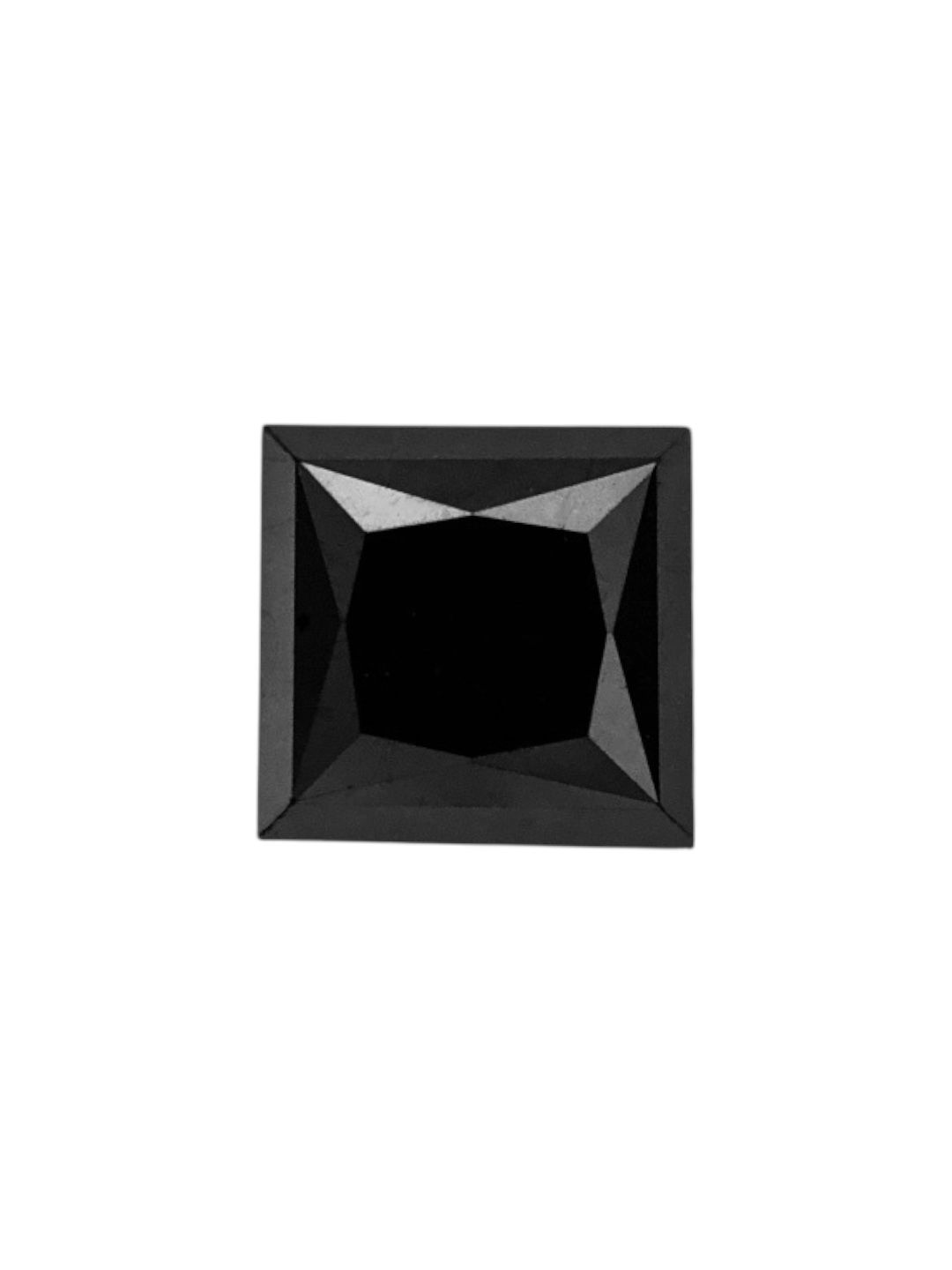 0.19 Carat Princess Diamond Fancy Black VVS2
