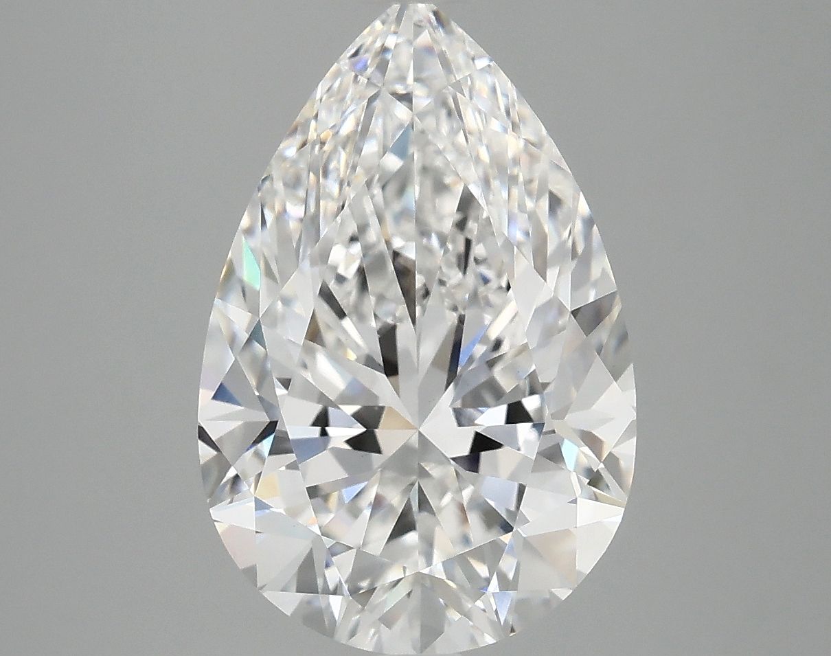 5.07 ct. pear Lab Grown Diamond front image