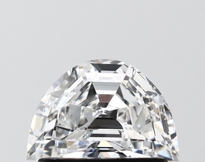 1.05 ct lab-grown Half moon Diamond
